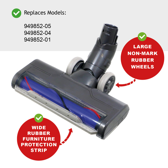 Brush Head for Dyson V6 DC59 Animal Motorhead Motorised Vacuum Turbine Tool