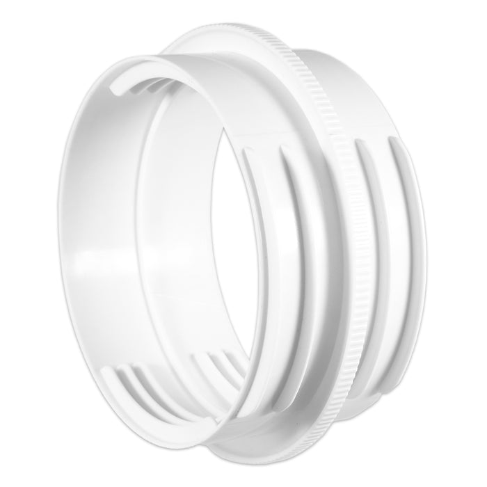 Vent Outlet Hose Connector Coupler Threaded Air Con Cooker Hood Hydroponics Duct Pipe Extension Ring (5" / 5.9")