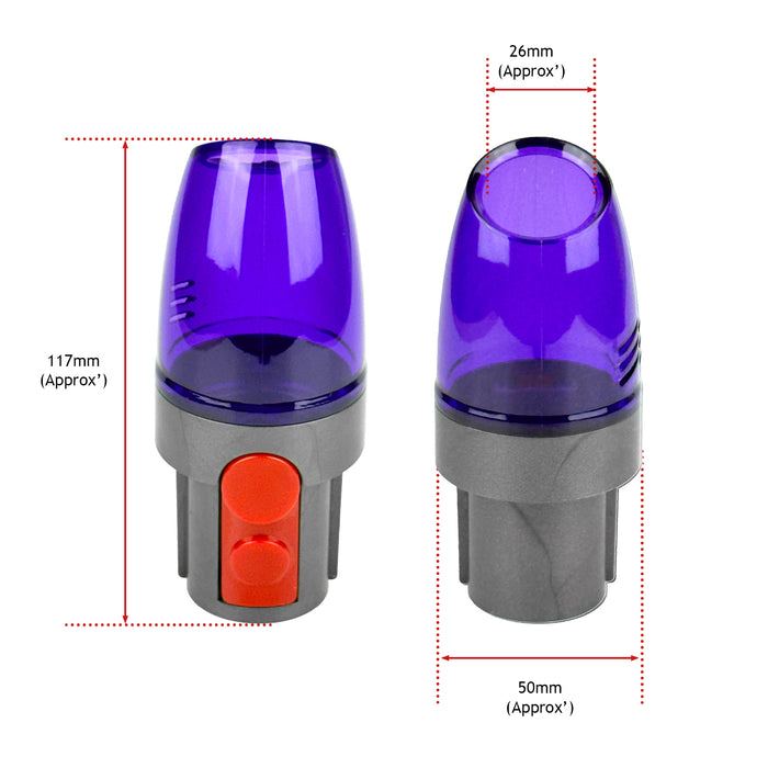 Vacuum Adapter Suction Storage Clothes Bags 26mm for DYSON V7 V8 V10 V11 V12 V15