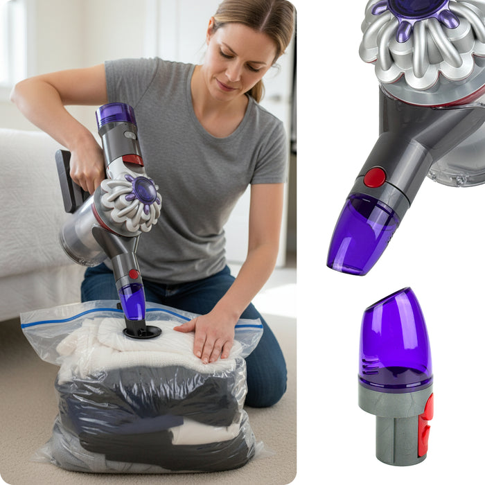 Vacuum Adapter Suction Storage Clothes Bags 26mm for DYSON V7 V8 V10 V11 V12 V15