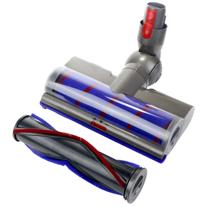 Dual Roller Floor Brush Head for DYSON V7 V8 V10 V11 V15 Carpet Hard Floors