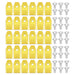 Blades for Gardena Smart Sileno City Life R38Li R40Li R50Li R70Li R80Li Robot Lawnmower Titanium Coated 535138802 (Pack of 30 + Screws + Case)