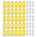 Blades for Yard Force Amiro Compact Classic Robot Lawnmower Titanium Coated 577864603 (Pack of 30 + Screws + Case)