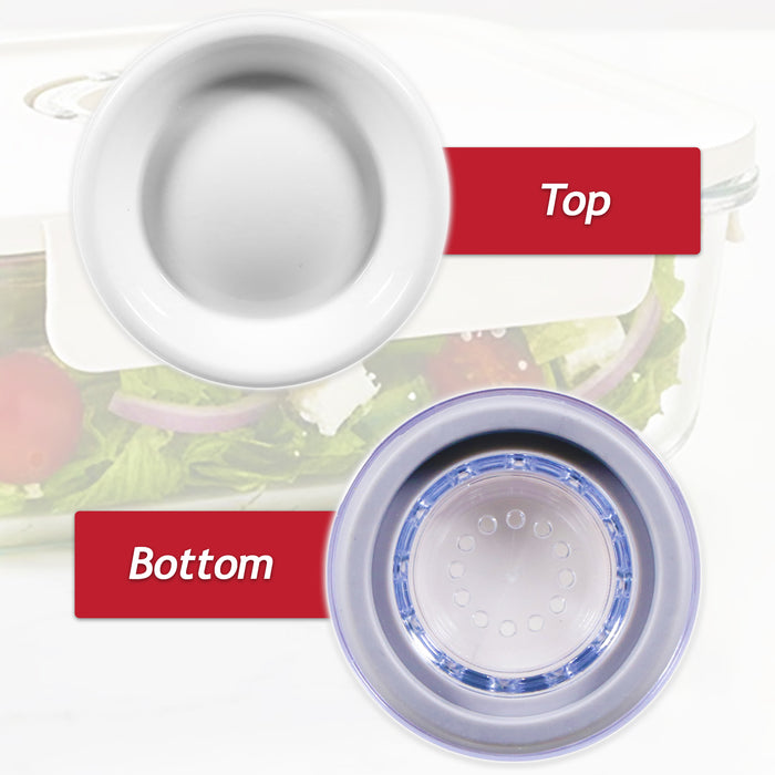 Vacuum Sealing Pump for Food Container Manual Hand Storage Containers Air Sealer Unit