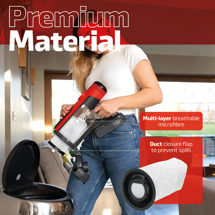 Quick Pods Bag for NUMATIC Henry Quick Pet Pro Hetty NQ100 Stick Hen100 x 2