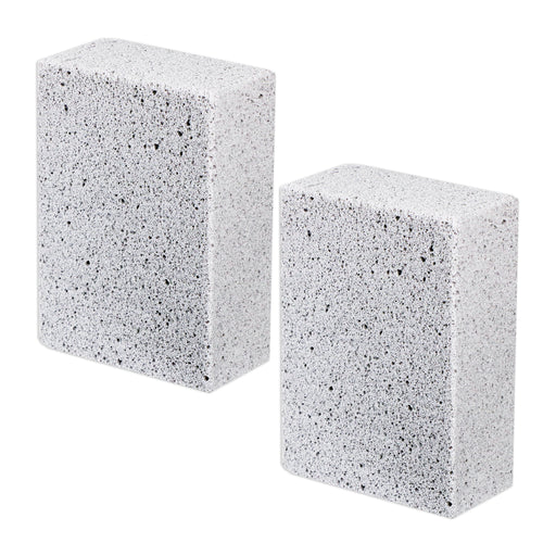 BBQ Grill Cleaning Brick Kitchen Oven Cookware Barbecue Bathroom Home Cleaner Pumice Stone Scrubbing Blocks (Pack of 2)