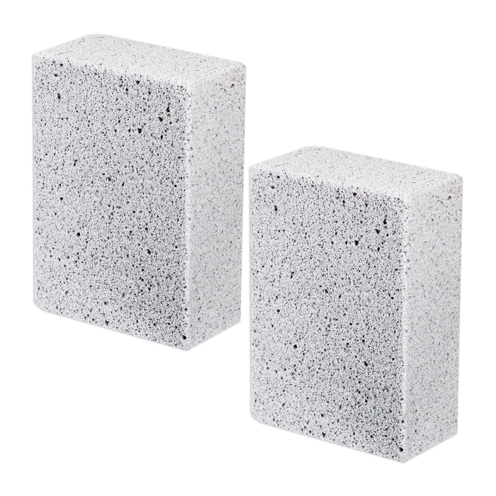 BBQ Grill Cleaning Brick Kitchen Oven Cookware Barbecue Bathroom Home Cleaner Pumice Stone Scrubbing Blocks (Pack of 2)