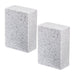 BBQ Grill Cleaning Brick Kitchen Oven Cookware Barbecue Bathroom Home Cleaner Pumice Stone Scrubbing Blocks (Pack of 2)