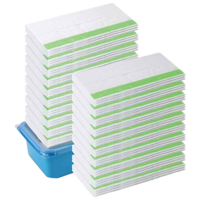 Mop Wet Refills for FLASH Speed Mop Scrub Strip Storage Tub Resealable 60 Pack