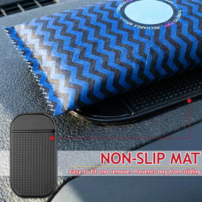 Reusable Dehumidifier Car Home Moisture Absorber Silica Gel Desiccant Bag with Non-Slip Mat (350g)