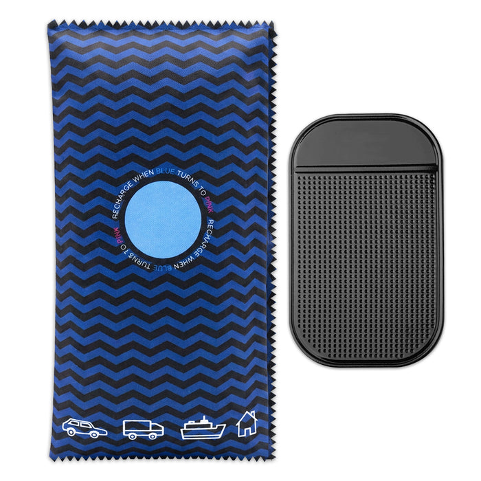 Reusable Dehumidifier Car Home Moisture Absorber Silica Gel Desiccant Bag with Non-Slip Mat (1KG)
