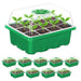 Seed Starting Propagator Tray Garden Plant Seedling Germination Starter Grow Kit (Pack of 10)