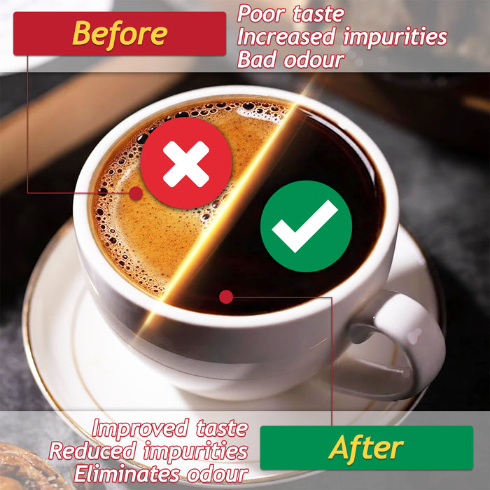 Water Filter Inserts for Ninja Luxe Cafe ES601 ES701 Espresso Coffee Machine XSKFLTRINS6UK (Pack of 12)
