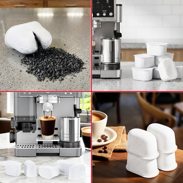 Water Filter Inserts for Ninja Luxe Cafe ES601 ES701 Espresso Coffee Machine XSKFLTRINS6UK (Pack of 24)