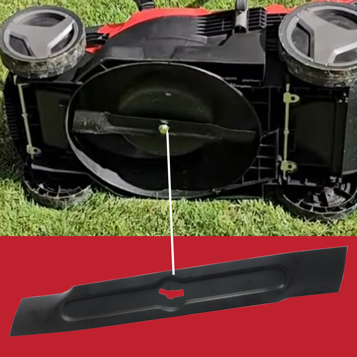 Lawnmower Blade for Einhell GE-CM 18/33 Li GE-CM 36/33 Li GE-CM 36/34-1 33cm + Sharpener