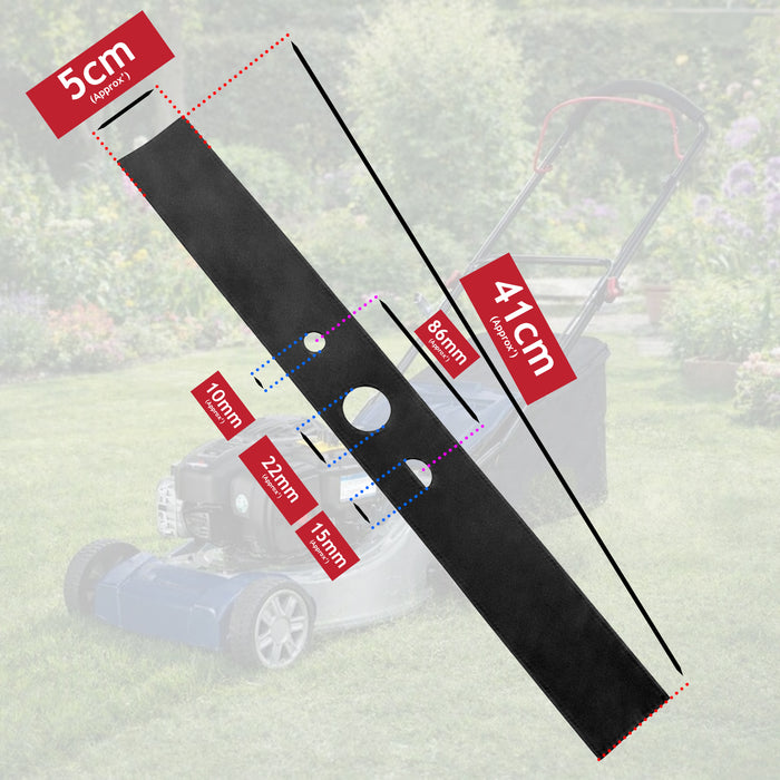 Lawnmower Blade for Spear & Jackson 41cm HPM41 S12541PP S12541PSP SPM41 XSS41D