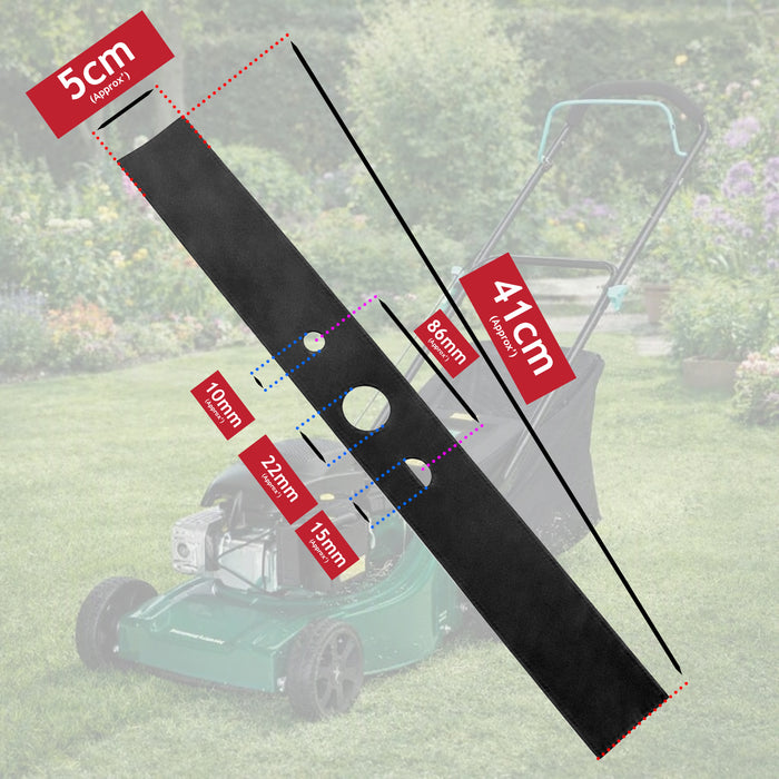 Lawnmower Blade for McGregor 41cm MPP12941 MPSP12941 XSS41E XSZ41E 933206 16"