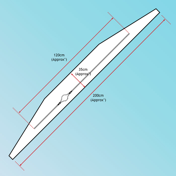 Air Con Window Seal Kit for Velux Air Conditioning Zip Hose Vent 2m AC (2 Pack)