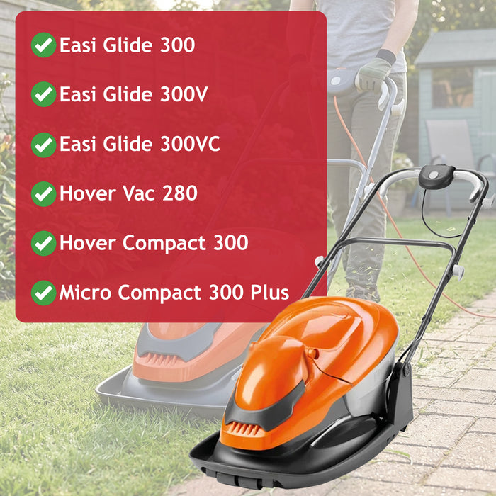 Blade for Flymo Lawnmower 30cm FLY004 Easi Glide 300 Hover Micro Compact Hover Vac 280