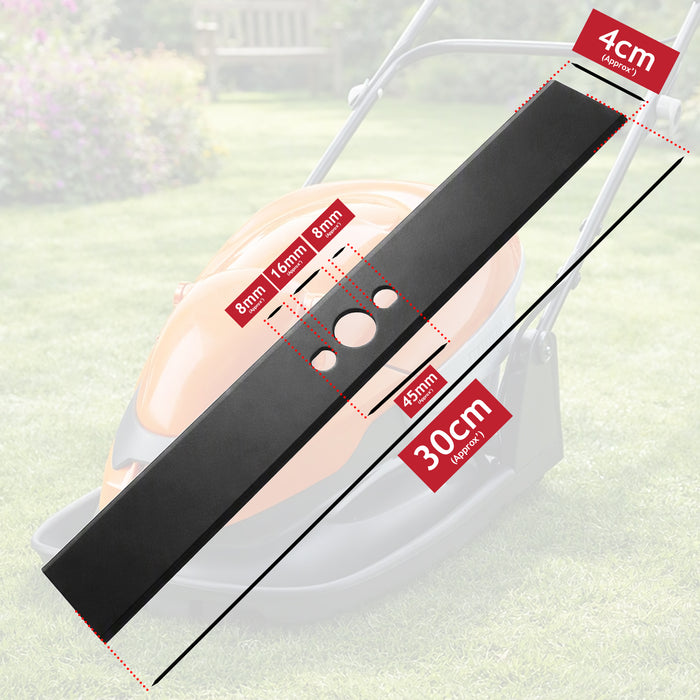 Blade for Flymo Lawnmower 30cm FLY004 Easi Glide 300 Hover Micro Compact Hover Vac 280