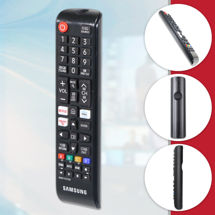 Samsung Smart TV Remote Control BN59-01315B GQ GU QE UE Series 1080p 4K QLED UHD Television Controller