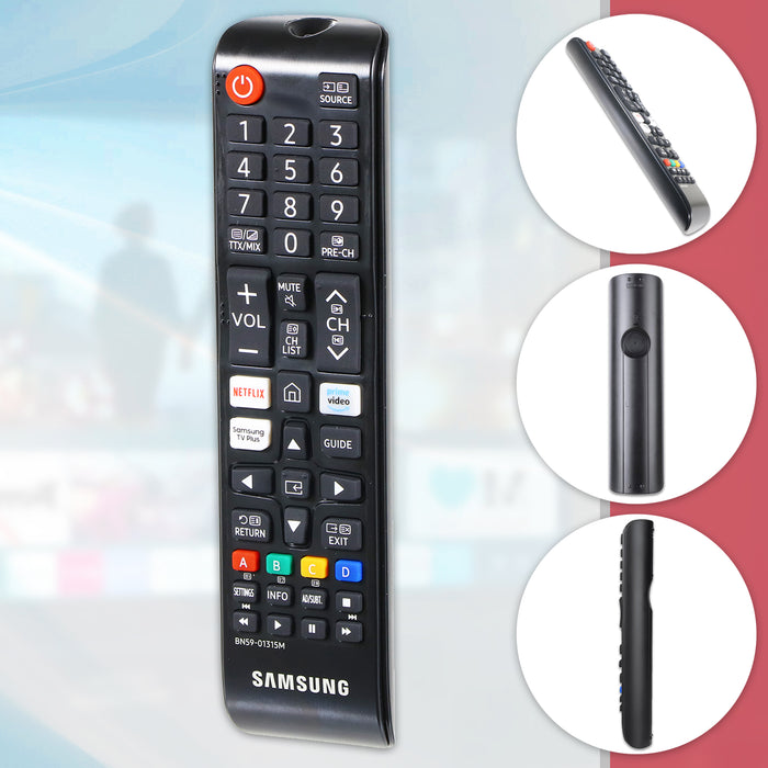 Samsung Smart TV Remote Control BN59-01315M Universal 1080p 4K Neo QLED Crystal UHD Frame Television Controller