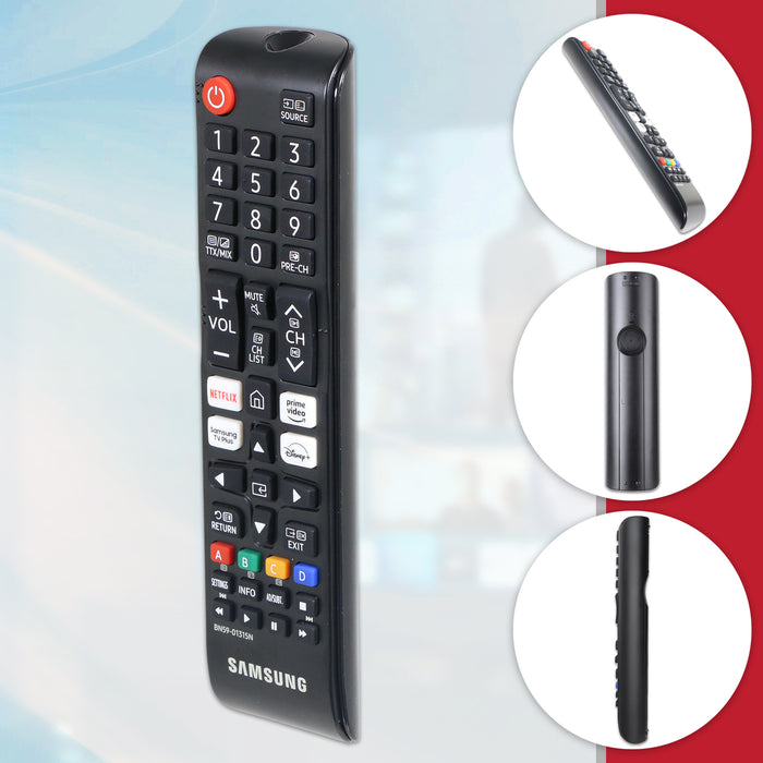 Samsung Smart TV Remote Control BN59-01315N GQ QE UE Series 1080p 4K QLED UHD Television Controller