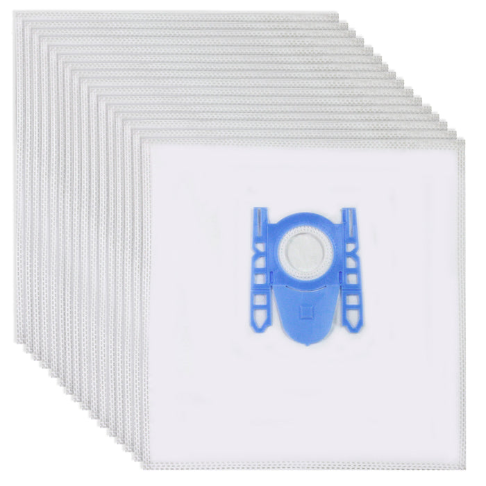Micro Fleece Dust Bags for Bosch Vacuum Cleaners (Pack of 16 + Filters)
