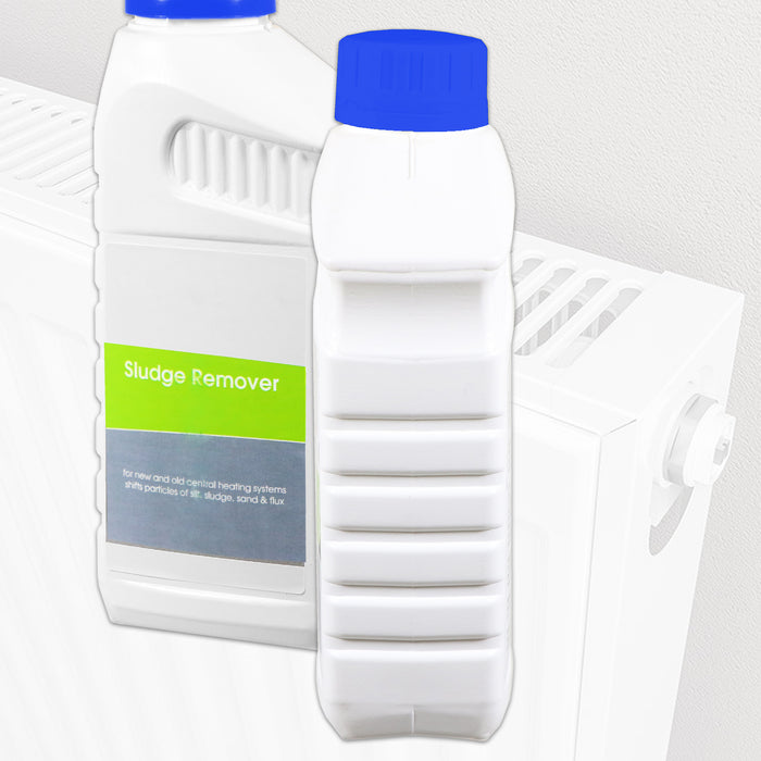 Central Heating Sludge Remover Concentrate Boiler Pipes Liquid (500ml Bottle) + Radiator Dosing Funnel Tool