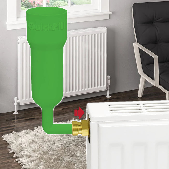 Central Heating Sludge Remover Concentrate Boiler Pipes Liquid (500ml Bottle) + Radiator Dosing Funnel Tool