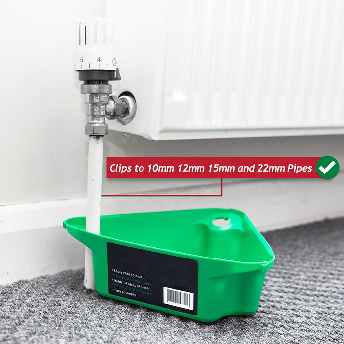 Central Heating Leak Sealer Concentrate Liquid (500ml Bottle) + Radiator Dosing Funnel Tool + Draining Tub