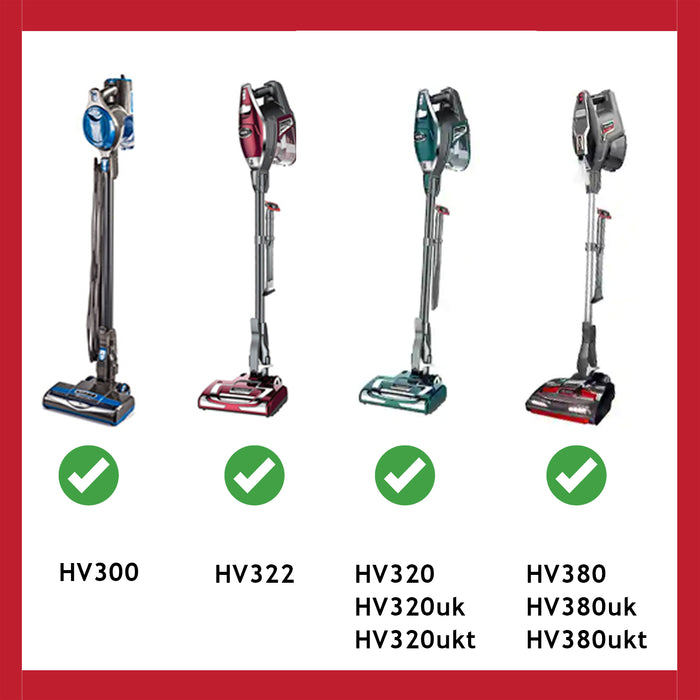 Ersatzriemen Für Shark Rocket HV300, HV301, HV302, HV305, HV308, HV320, HV322, HV380 Serie – 2 Stück