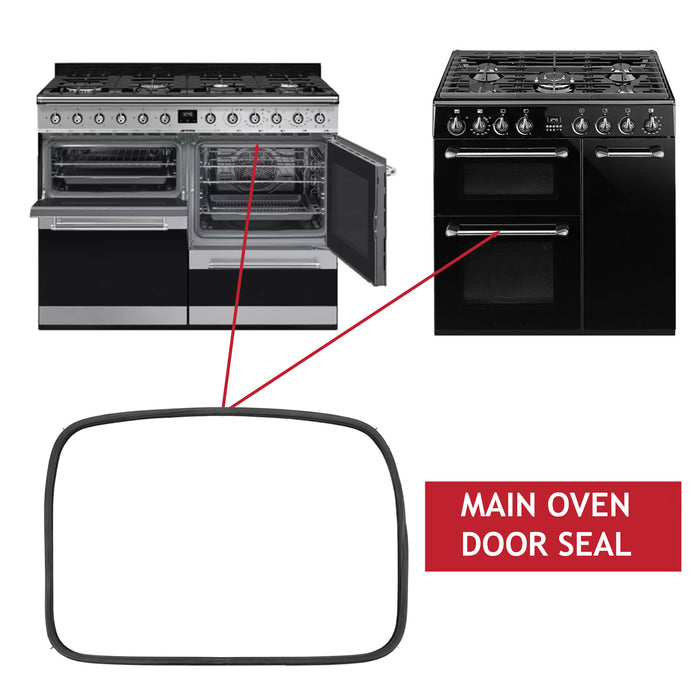 Smeg Main Oven Door Seal Gasket 754132460 BM9 BU93 CX93 SY93 SYD4110 TR10 TR41