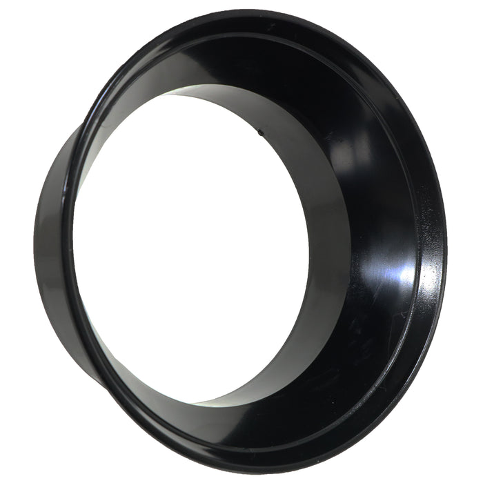 110mm Weathering Collar Soil Solvent Weld Pipe Roof Vent Sleeve Weather Skirt (Black)