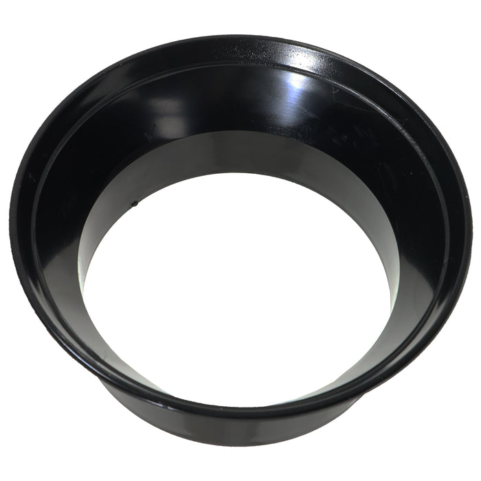 110mm Weathering Collar Soil Solvent Weld Pipe Roof Vent Sleeve Weather Skirt (Black)