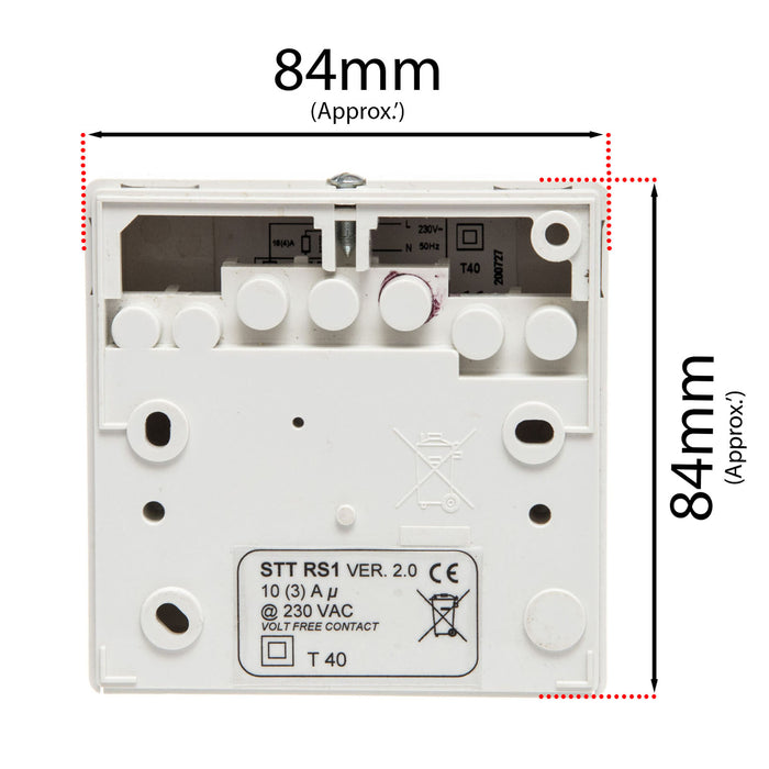 Tower Room Thermostat for Combi Boilers 10—30°C 60mm Fixings STTRS1 V2