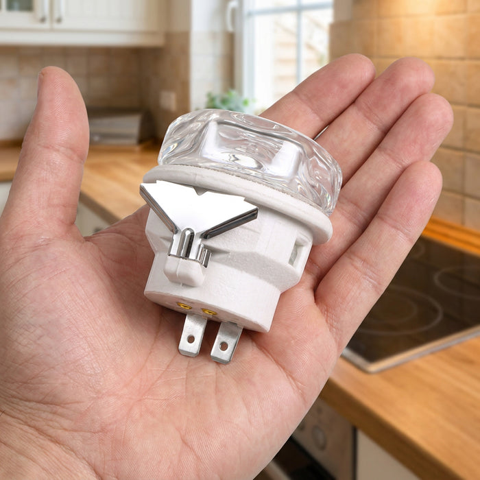 Light Bulb Lamp Assembly for Belling 44441 44444 Series Oven Cookers (40W, G9, Halogen, 230V)