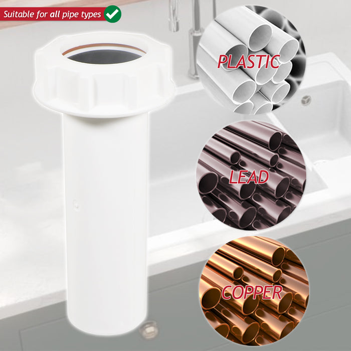 40mm Trap Height Adjuster 1.5" Plumbing Basin Sink Waste Water Fitting Kit