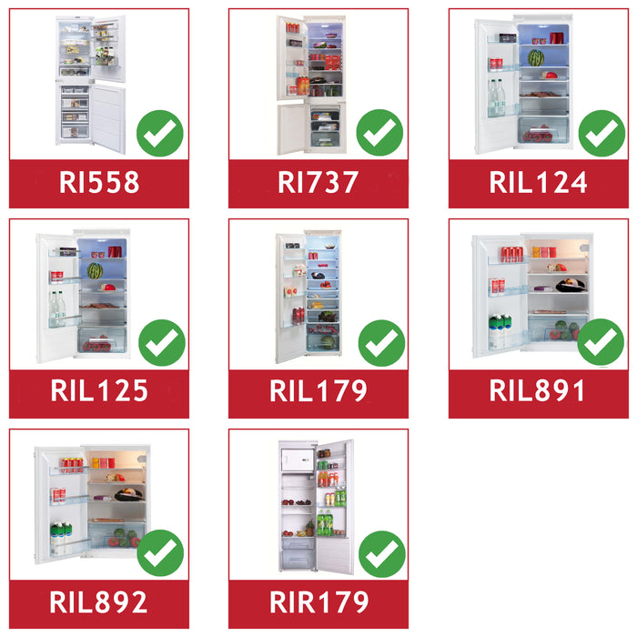 Caple Fridge Upper Door Shelf RI558 RI737 RIL124 RIL125 RIL179 RIL891