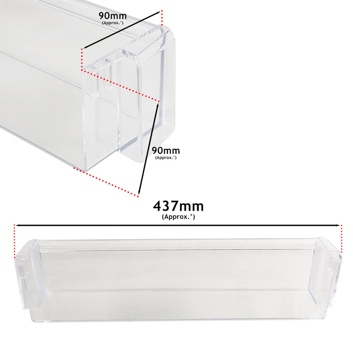 Caple Fridge Door Shelf Lower + Upper RI558 RI737 RIL124 RIL125 RIL179 RIL891