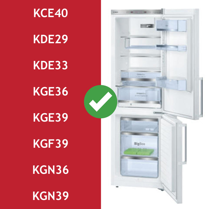 Lower Door Shelf for Bosch Fridge Bottle Rack Tray 00704760 KCE KDE KGE KGF KGN