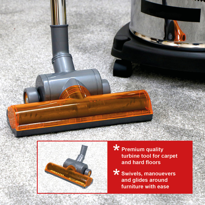 Turbine Head compatible with DYSON DC18 DC21 Vacuum Carpet Floor Tool Wheeled Turbo Brush 32mm