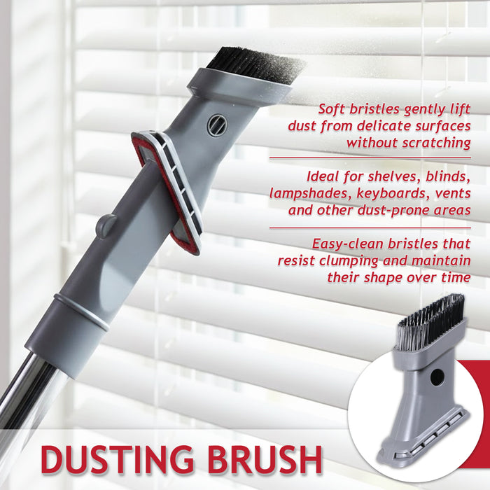 Universal 3 in 1 Vacuum Cleaner Brush Crevice Upholstery Dusting Mini Tool Attachment (32mm)