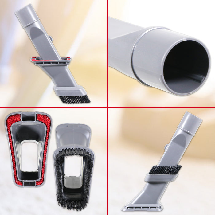 3 in 1 Brush Crevice Upholstery Dusting Mini Tool Attachment for Vacmaster Vacuum Cleaner (32mm)