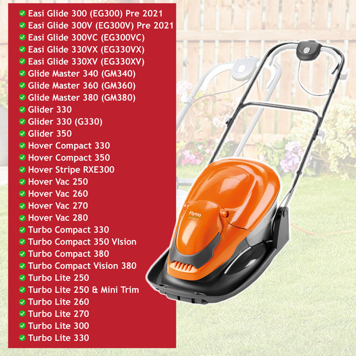 Blade Height Spacers for FLYMO Turbolite Vision Compact 330 350 380 400 Lawnmower x 4