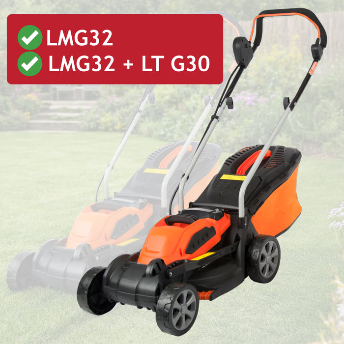 Blade for Yard Force LMG32 / LTG30 Lawnmower 32cm Metal Grass Mower Cutter x 2 Blade