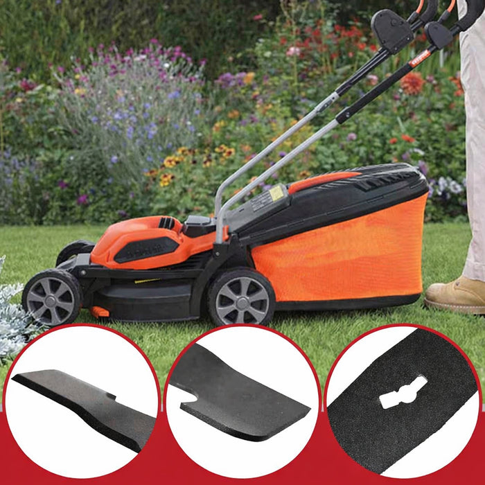 Blade for Yard Force LMG32 / LTG30 Lawnmower 32cm Metal Grass Mower Cutter x 2 Blade