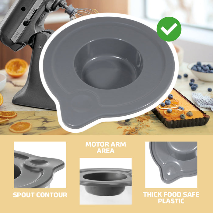 Bowl Cover for KitchenAid Glass K5GB 4.7L 4.8L litre 5quart Mixing Lid 5KSM5GBS