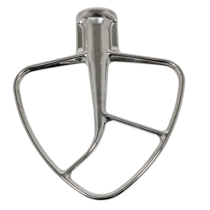 Beater Whisk Dough Hook for KitchenAid Stand Mixer KSM100 KSM103 KSM110 KSM5TH3PSS Type 3 Piece Stainless Steel Set