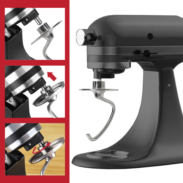 Dough Hook for KitchenAid 4.3L 4.7L 4.8L Tilt Head Stand Mixer KSM100 KSM103 KSM110